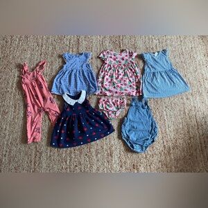 18m girl bundle. Carters, cat and jack, H&M, Janie and jack.